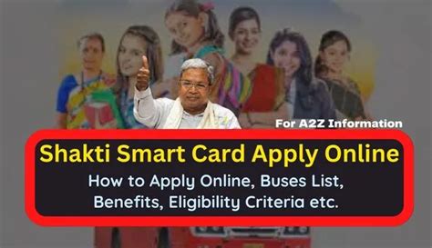 how to apply shakti smart card online|Shakti Smart Card .